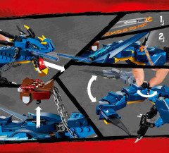 LEGO 70652 instructions page 99 – build guide