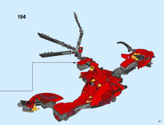 LEGO 70653 instructions page 111 – build guide