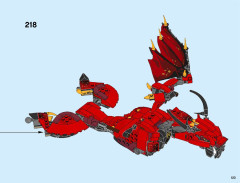 LEGO 70653 instructions page 123 – build guide