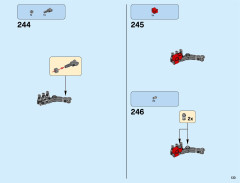 LEGO 70653 instructions page 133 – build guide