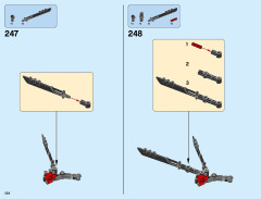 LEGO 70653 instructions page 134 – build guide