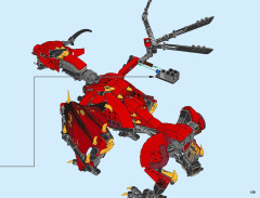 LEGO 70653 instructions page 139 – build guide