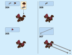 LEGO 70653 instructions page 161 – build guide