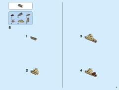 LEGO 70653 instructions page 9 – build guide