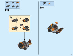 LEGO 70654 instructions page 115 – build guide