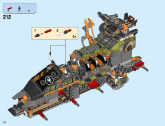 LEGO 70654 instructions page 118 – build guide