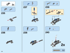 LEGO 70654 instructions page 134 – build guide