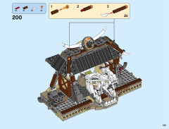LEGO 70655 instructions page 143 – build guide