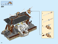 LEGO 70655 instructions page 144 – build guide