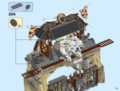 LEGO 70655 instructions page 147 – build guide
