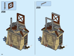LEGO 70655 instructions page 184 – build guide