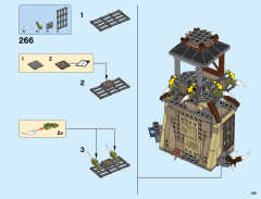 LEGO 70655 instructions page 189 – build guide