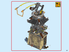 LEGO 70655 instructions page 207 – build guide