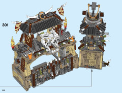 LEGO 70655 instructions page 208 – build guide