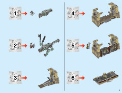 LEGO 70655 instructions page 3 – build guide