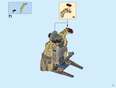 LEGO 70655 instructions page 71 – build guide