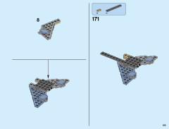 LEGO 70656 instructions page 105 – build guide