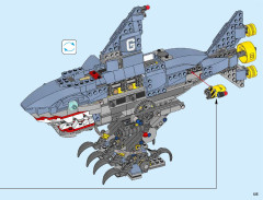 LEGO 70656 instructions page 125 – build guide