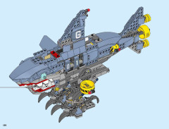 LEGO 70656 instructions page 128 – build guide