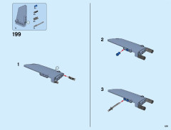 LEGO 70656 instructions page 129 – build guide