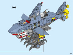 LEGO 70656 instructions page 133 – build guide