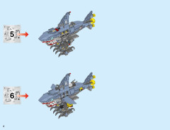 LEGO 70656 instructions page 4 – build guide