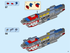 LEGO 70656 instructions page 43 – build guide