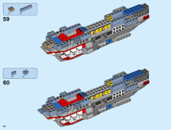 LEGO 70656 instructions page 44 – build guide
