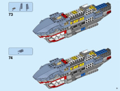 LEGO 70656 instructions page 51 – build guide