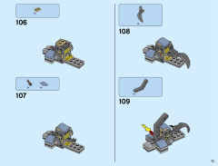LEGO 70656 instructions page 73 – build guide