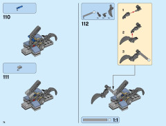 LEGO 70656 instructions page 74 – build guide