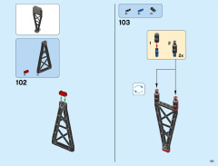 LEGO 70657 instructions page 101 – build guide