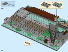 LEGO 70657 instructions page 104 – build guide