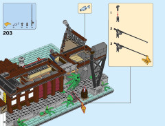 LEGO 70657 instructions page 182 – build guide