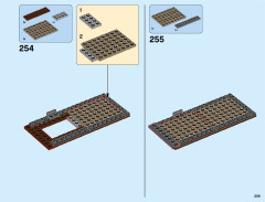 LEGO 70657 instructions page 209 – build guide