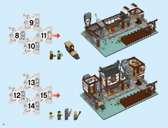 LEGO 70657 instructions page 4 – build guide