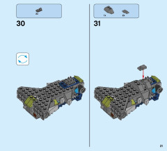 LEGO 70658 instructions page 21 – build guide