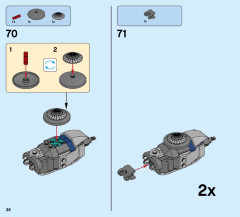 LEGO 70658 instructions page 38 – build guide