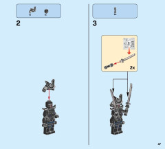 LEGO 70658 instructions page 47 – build guide