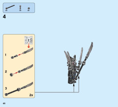 LEGO 70658 instructions page 48 – build guide