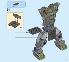 LEGO 70658 instructions page 49 – build guide