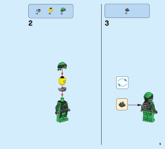LEGO 70658 instructions page 5 – build guide