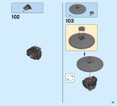 LEGO 70658 instructions page 55 – build guide