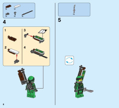 LEGO 70658 instructions page 6 – build guide