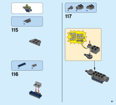 LEGO 70658 instructions page 61 – build guide