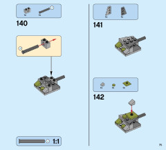 LEGO 70658 instructions page 71 – build guide