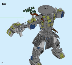 LEGO 70658 instructions page 74 – build guide