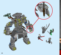 LEGO 70658 instructions page 88 – build guide