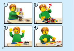 LEGO 70659 instructions page 2 – build guide
