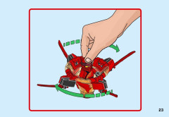 LEGO 70659 instructions page 23 – build guide